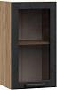 Шкаф верхний ШВС 400 Кухня Катрин (Софт Графит)