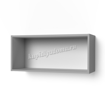 Шкаф верхний со стеклом ШВС 800Х кухня Контемп (Дуб сонома/Графит)