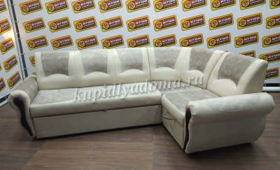 Угловой диван-кровать Премьер с двумя подлокотниками (1 кат.)