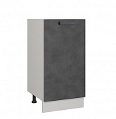 Шкаф нижний ШН 400 Кухня Лофт (Фон серый/Матера)