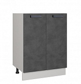Шкаф нижний ШН 600 Кухня Лофт (Фон серый/Матера)